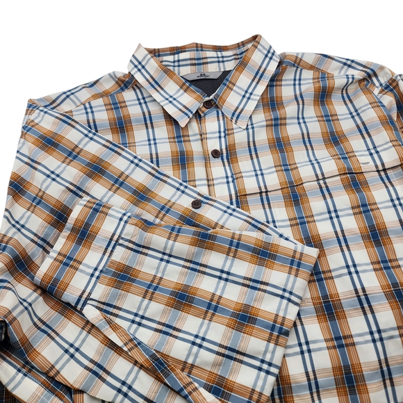 Wrangler Outdoors Men's Casual Button Down‎ Shirt Size XLT T1 - Picture 1 of 8